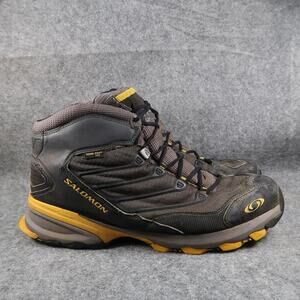 Salomon Shoes Mens 12 Hiking Boot Fastpacker Mid Gtx Lace Up Trail Outdoor Sport